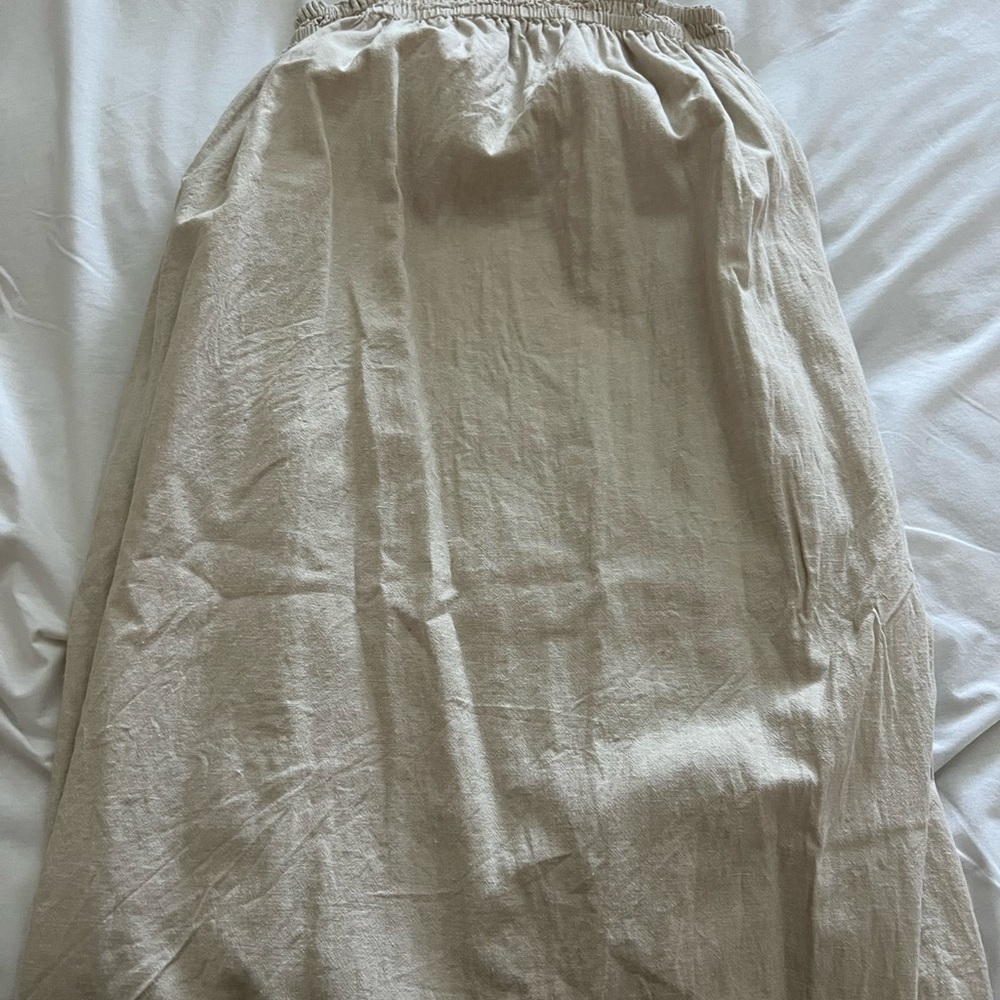 Banana Republic Beige Maxi Dress